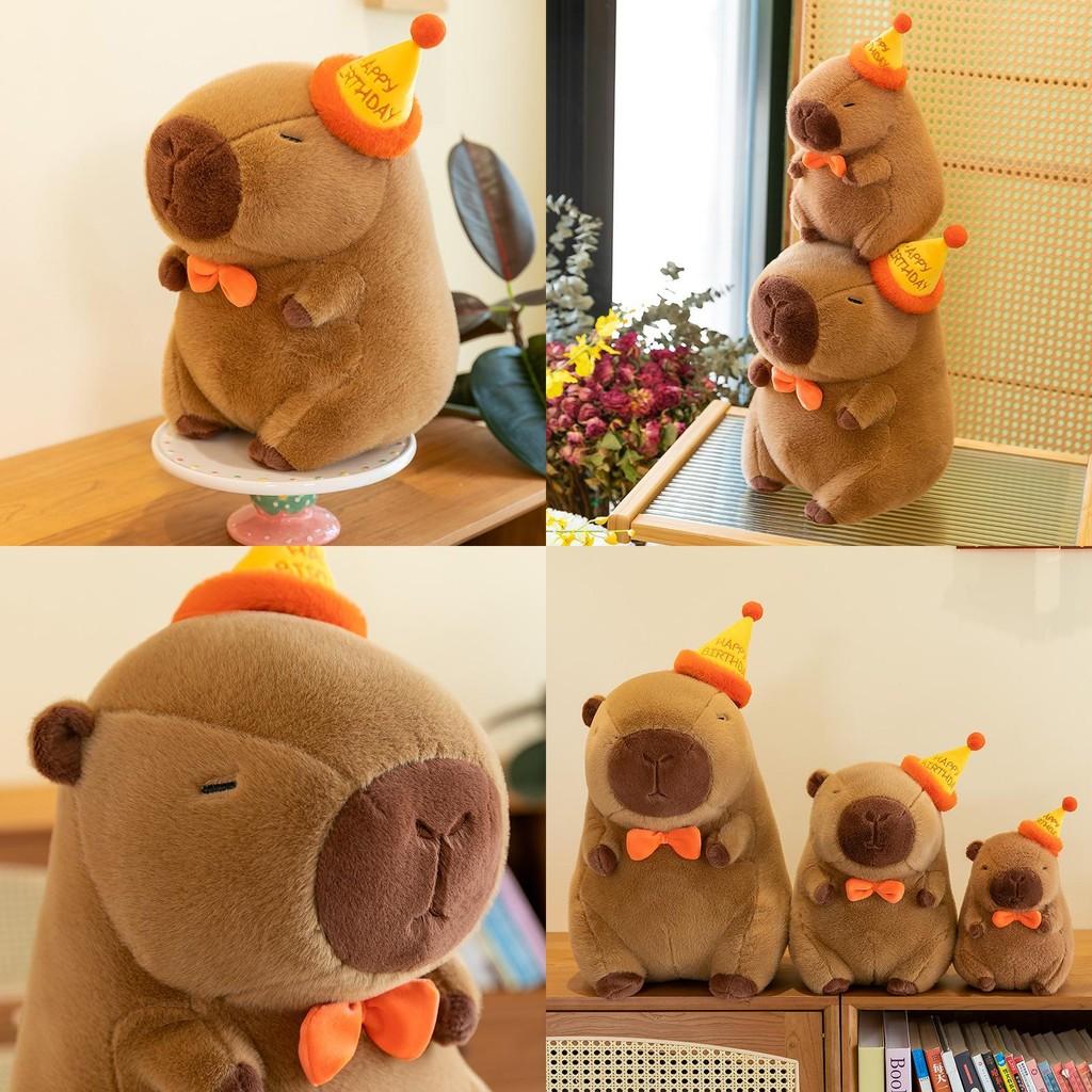 Cute Capybara Plush Toy For Kids Stuffed Animal Gift