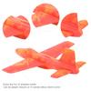 Airplane Glider Outdoor Airplane Foam Airplane Glider Toy for Kids with One Plane Toy, Toy, Airplane, X-Foam (Red)