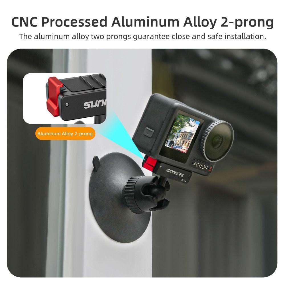Ball Head Camera Mount for DJI Osmo 360/Action 5 Pro/4/3 Action Camera Accessories