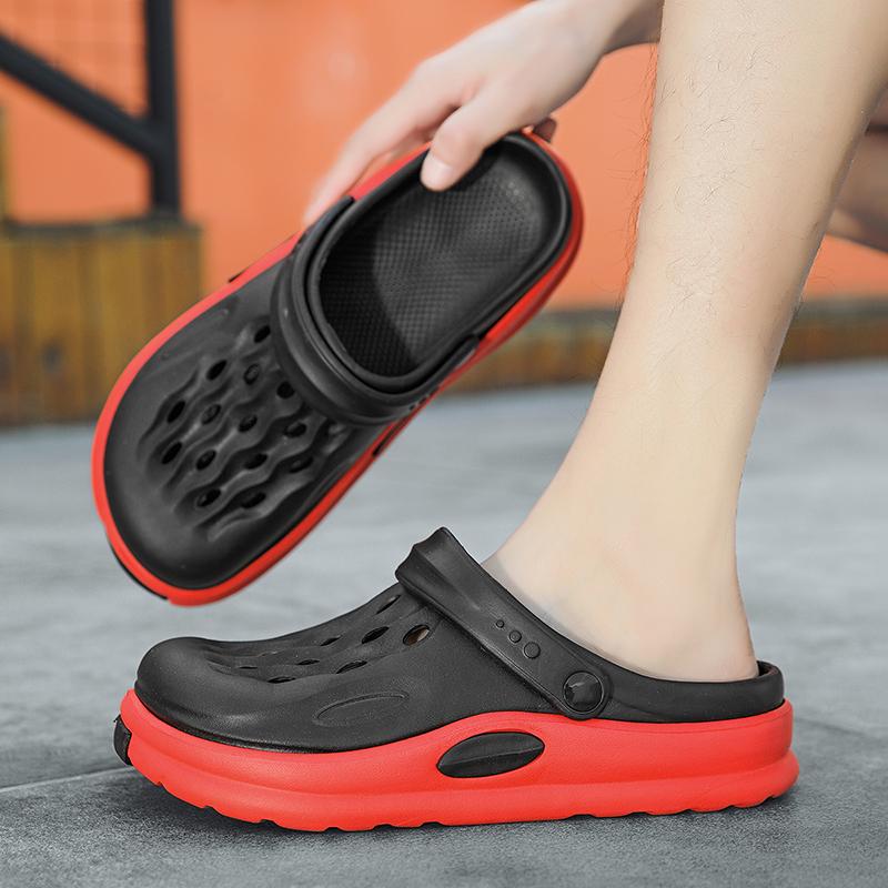 2022 Men Sandals Casual Shoes EVA Lightweight Hot Sale Clogs Unisex Colorful Shoes for Summer Beach Water Aqua Zapatos Hombre