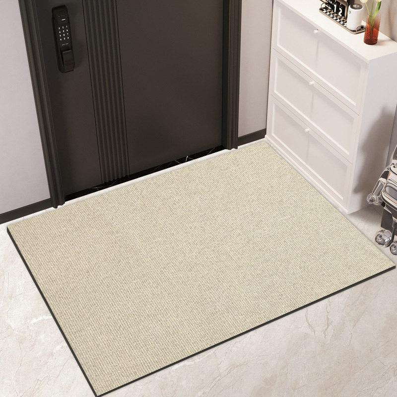 Light Luxury Simple Carpet Entry Door Thickened Silk Floor Mat Can Be Cut Into The Door Home Foot Mat Dirty Wear-resistant Door Mat