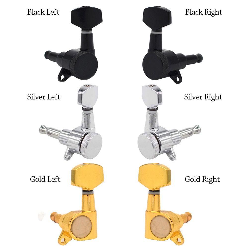 Replacement Guitar Tuning Pegs Sealed Electric Guitar Accessories New Machine Heads Tuners  Guitar