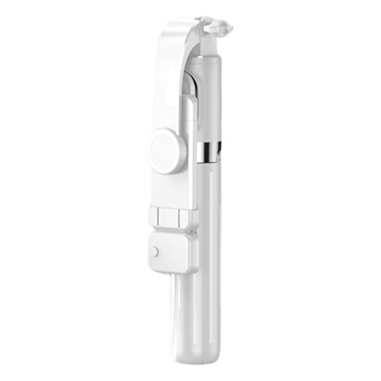 Selfie Stick kompatibilní s Bluetooth 10M 50mAh rotace o 360 stupňů Dálkové rozšiřitelné plnící světlo 1,1metrový držák na telefon pro selfie