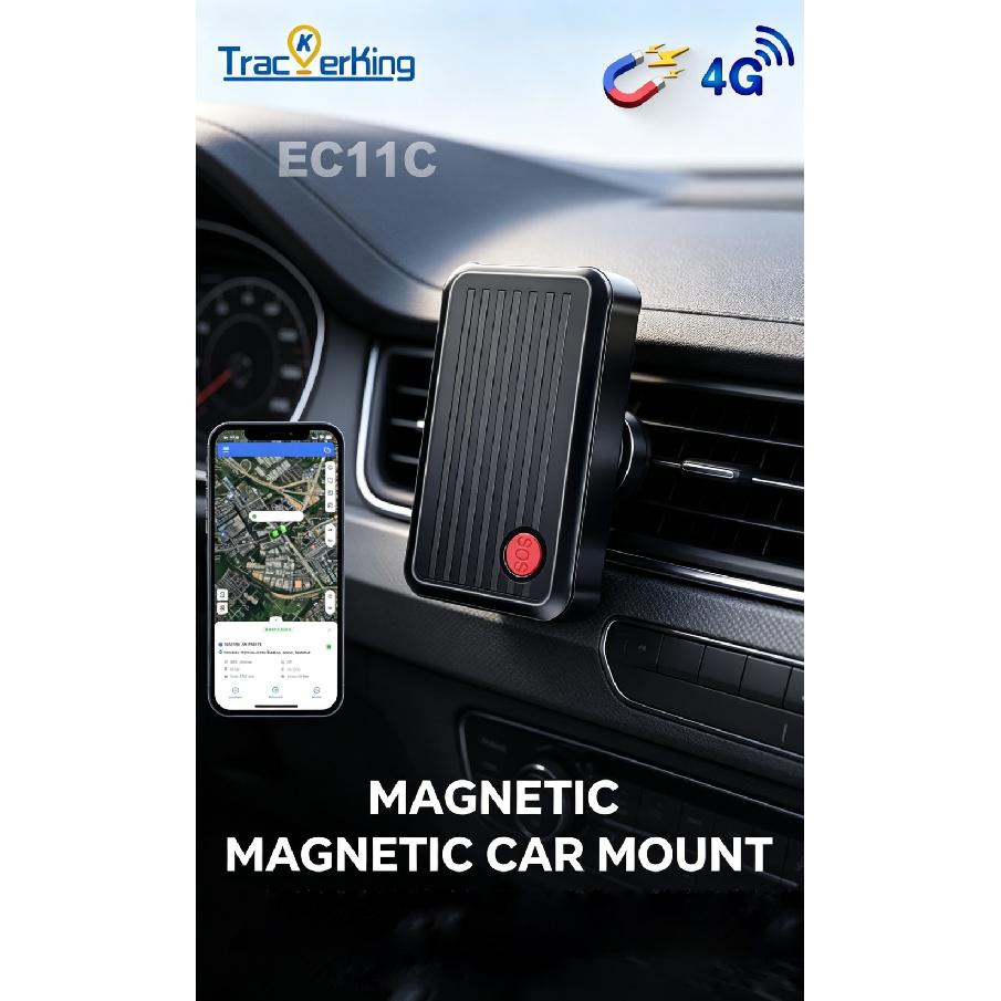 Car Tracker GPS Tracker Car TrackerKing EC11B 2G 4G Magnet 6000mAh GPS Tracker GPS Locator Vehicle PK TK915