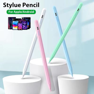 Para Lápis Para Ipad A16 10 9 8ª 10ª 9ª Geração Pro 13 M4 12.9 Air 11 M3 M2 5 4 3 Mini 7 6 Caneta Stylus Canetas Touch