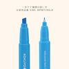 KOKUYO 2-Way Marking Pen Set, 4-Color Assortment, KOKUYO ME KME-MPMT200-4S2