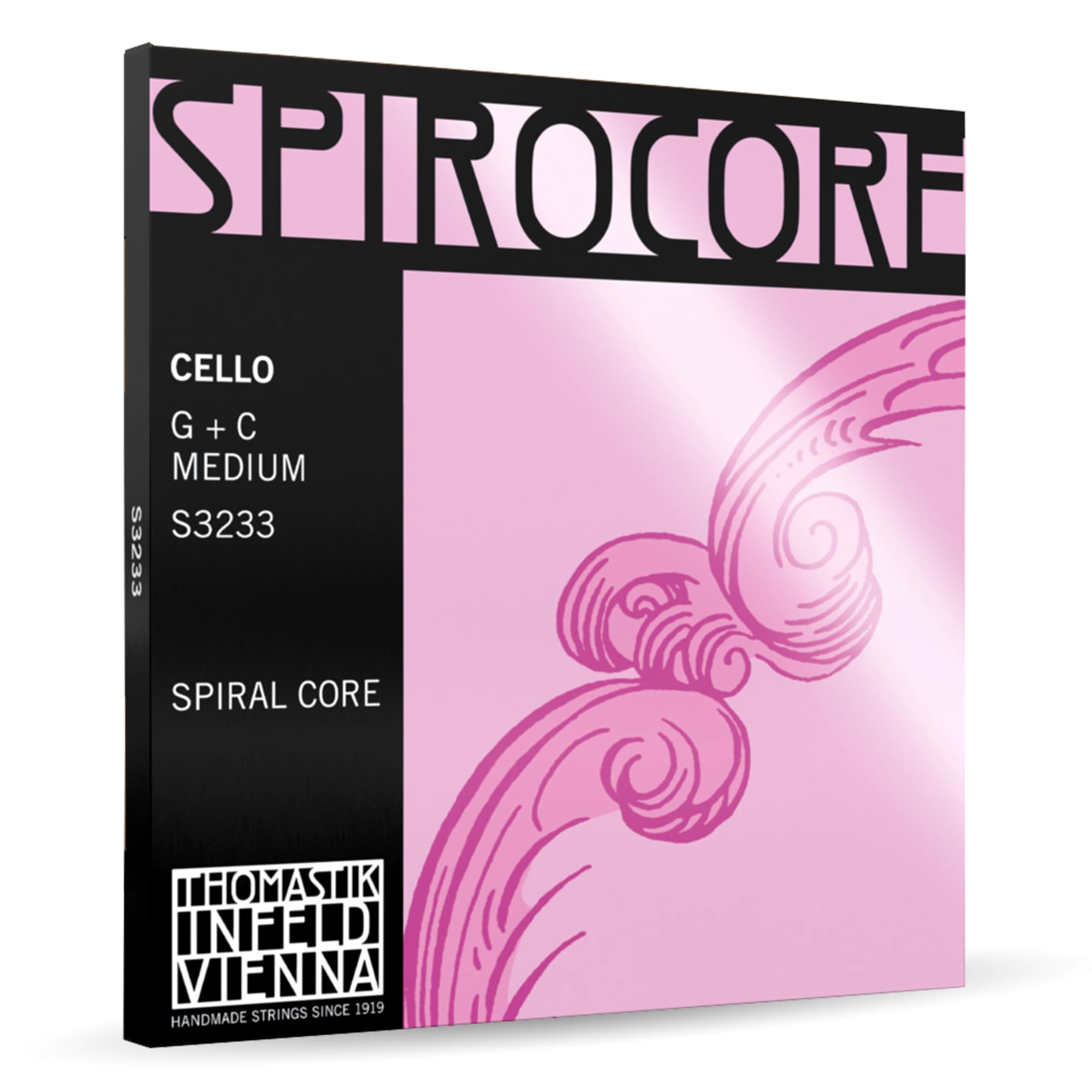 

Spirocore Spirocore Cello String G Line C Line Set Spiral Core Tungsten Wound S3233 4/4