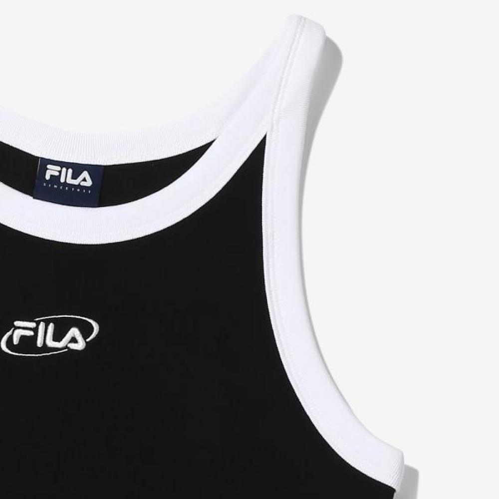 Fila Ribbed Color Block Tank Top