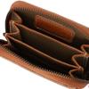 [Peeks Peak] Cowhide Leather Long Wallet, Camel