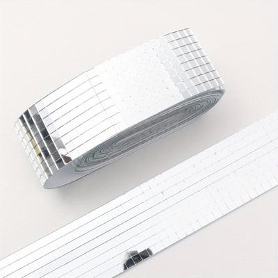 2/4 buc lentile din sticlă mozaic 100cm, plăci oglindă autoadezive bilă disco, plăci sticlă colaj artă, piese decorative DIY lucrate manual