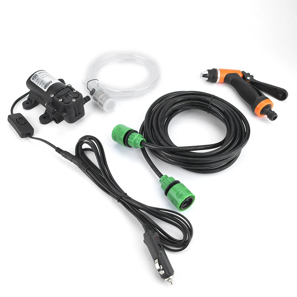 

12 В электрический насос для мойки автомобилей, набор для чистки пистолета с ниппельным разъемом