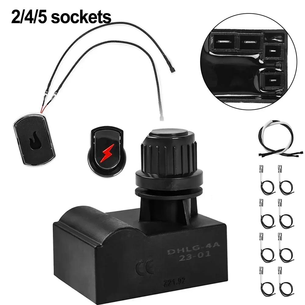 

Детали электронного зажигания для барбекю Комплект воспламенителя для систем зажигания CharBroil Комплект для замены зажигания для газового гриля 2 heads