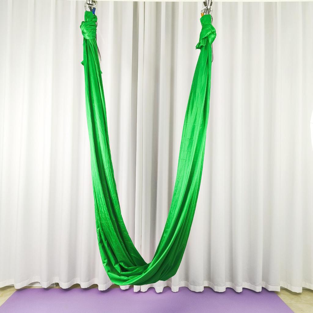 Seamless Elastic Aerial Yoga Hammock - 2.8m Anti-Gravity Flying Dance Swing Fabric