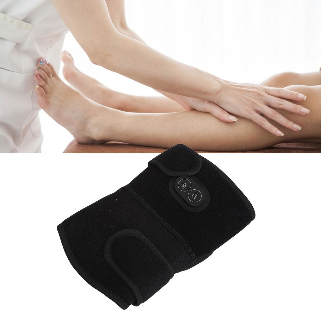 Cordless Knee Massager Heated Knee Elbow Shoulder Brace Vibration Knee Heating Pad for Relaxation