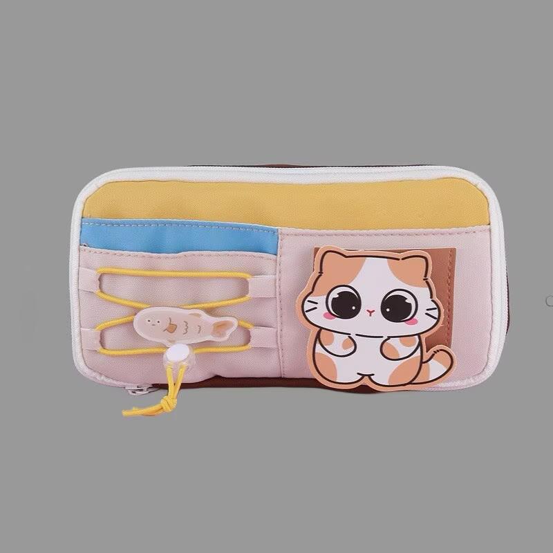 Balakapi Feng Stylish Large Capacity Girls' Primary School Pencil Case