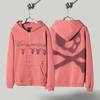 Unisex Oversized Drop Shoulder Hoodie Pants Set With Graffiti Print Cotton Blend Winter Casual Loungewear