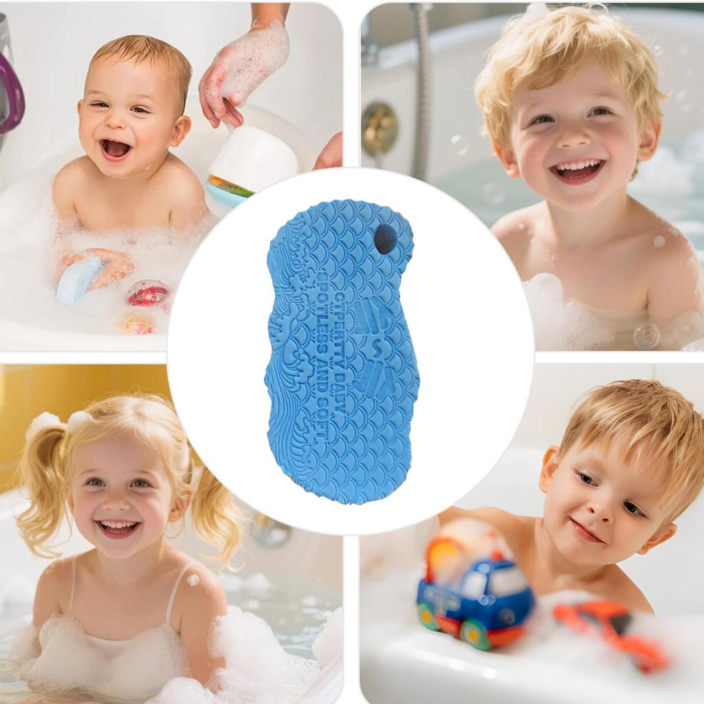 3D Magic Exfoliating Sponge Household Children Bath Sponge Body Peeling Dead Skin Exfoliating Massager Cleaning Bath Brush