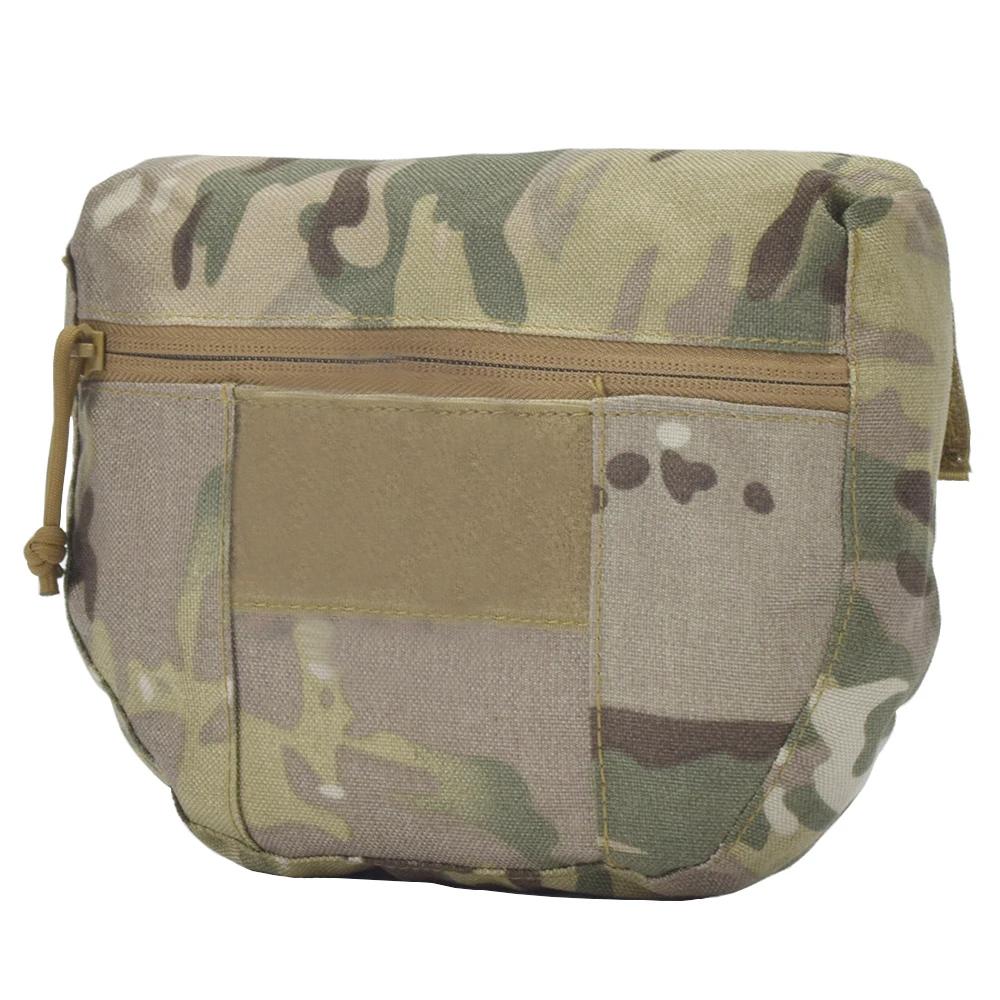Molle Chest Rig Drop Dump Pouch Bag For CRM CRX D3 Vest Armor Carrier Storage Hunting Accessories