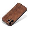 For iPhone 16 Pro Case Protective PU Leather Covered TPU Phone Shell