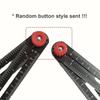 1Pcs 6/9/12 Folds Measuring Ruler Aluminium Alloy Locator Drill Guide  Template Tool