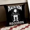 DDeath RRow Records Cushion Cover Reversible Soft Durable Pillow Cover Home  Car MultiScene Use for Daily Comfort