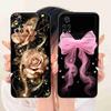 For Xiaomi Poco M4 Pro 4G Casing Flowers Soft Silicone Back Cover Phone Case for Xiaomi PocoM4 Poco M4 Pro Covers Bag Capa