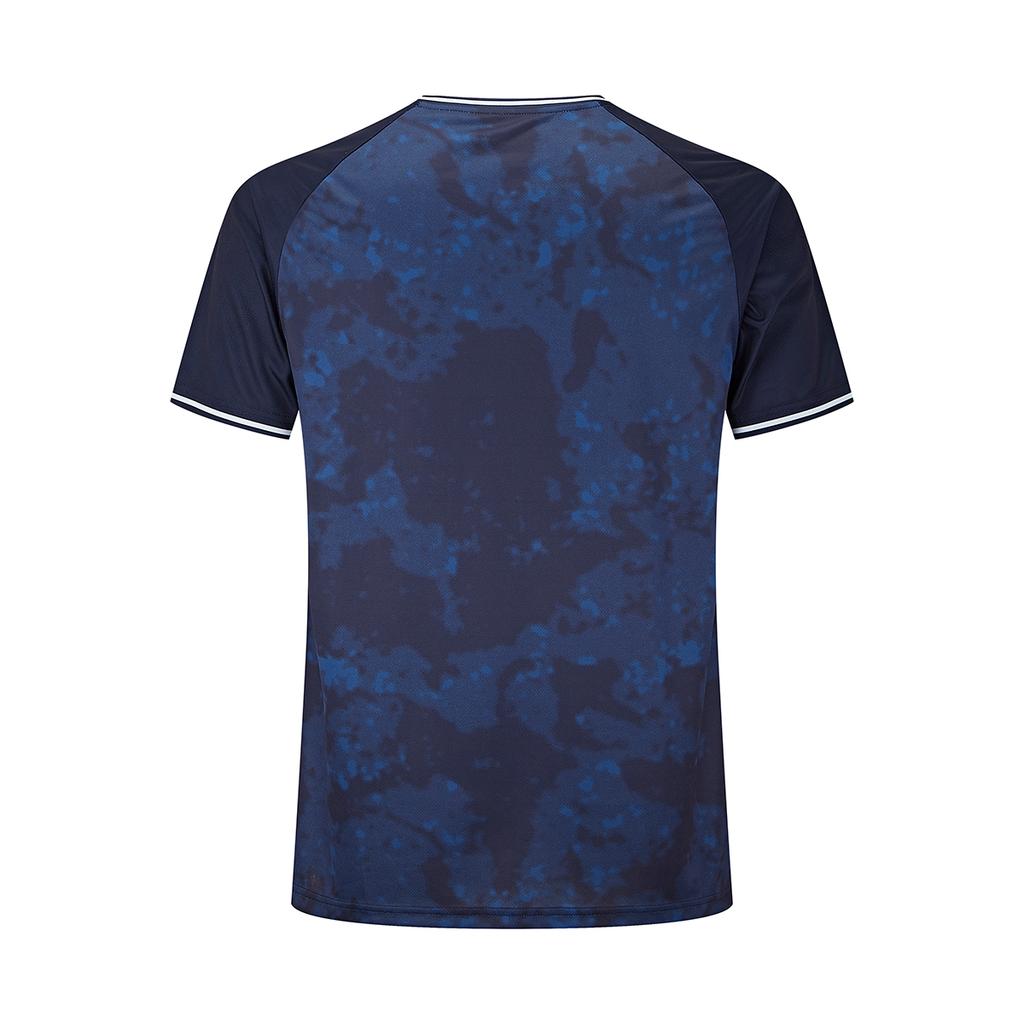 Under Armour Casual Sports Jersey Raglan Crew Neck Breathable Short Sleeve T-Shirt Unisex Tops Navy-Blue 25500513-409