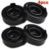 4PCS Headlight Bulb Dust Cover Rubber Housing Seal Cap Dustproof For Car HID LED