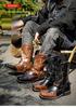 Men's Embroidered Leather Western Cowboy Boots - Retro European High-top Knight Style