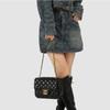 New Fatty Square Rhombus Bag Light Luxury Small Gold Ball One Shoulder Crossbody Women's Bag Versatile Handheld Women's Bag