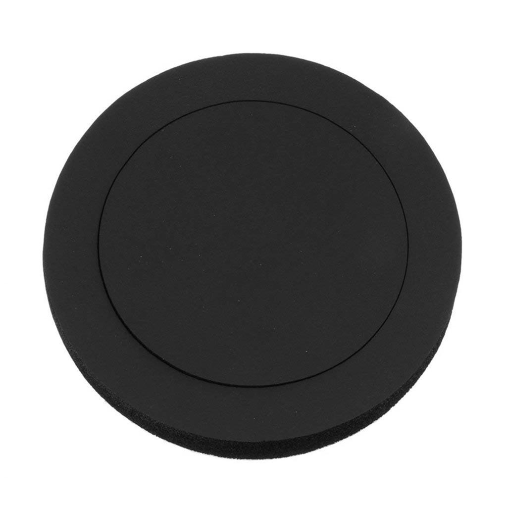 4 Pieces 6.5 Inch Foam Speaker Booster Pad, Universal Sealing Soundproofing Baffle, Door