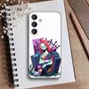 P-Nightmare Before Christmas Phone Case For Samsung Galaxy A73,21,22,32,71,53,52,51,80,5G Soft Black Cover