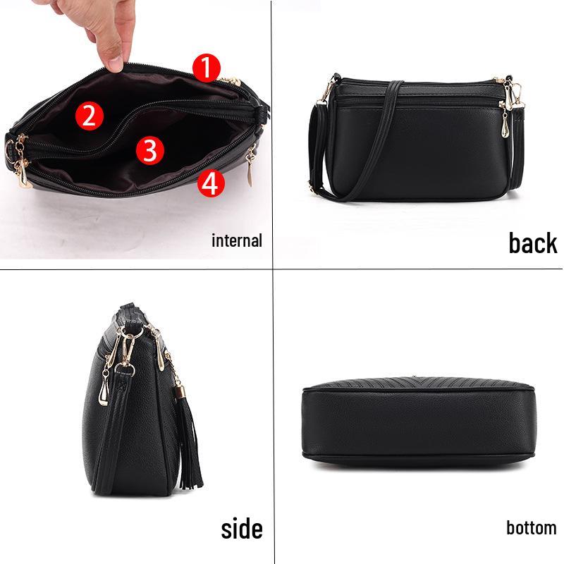 Women's Large Capacity Fashion Crossbody Shoulder Bag - Versatile and Popular for Summer