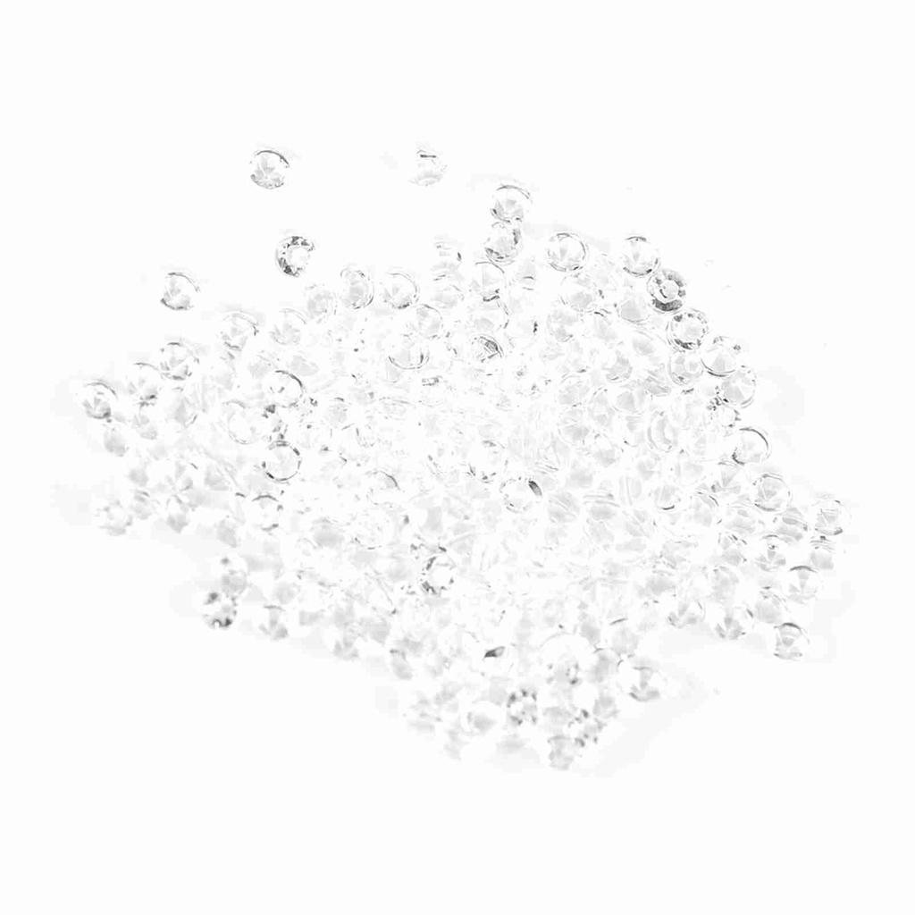 1000Pcs/Bag 3mm Acrylic Beads Vase Filler Wedding Party Decor DIY Accessories Transparent