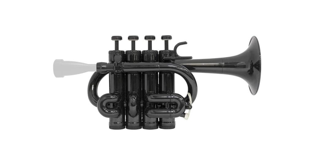 ZO PC-05 Plastic Piccolo Trumpet, Black