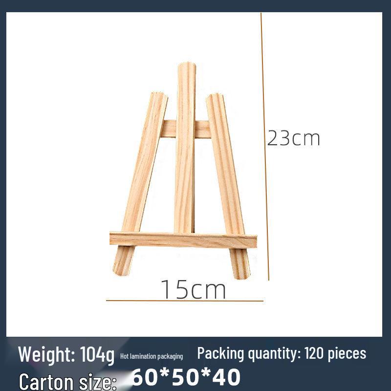 Cavalletto in Legno per Bambini & Supporto per Telefono per Schizzi e Pittura