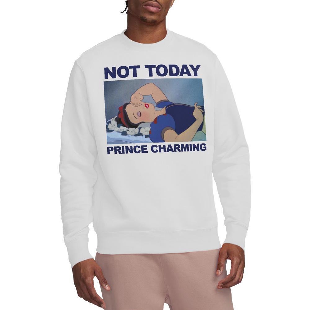 Snow White Unisex Adult Not Today Sweatshirt