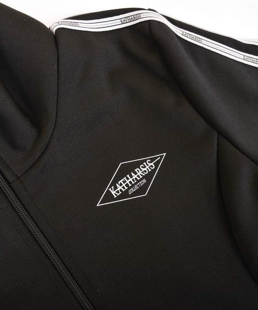 Catharsis Sporty Track Jersey One-Piece Black S M
