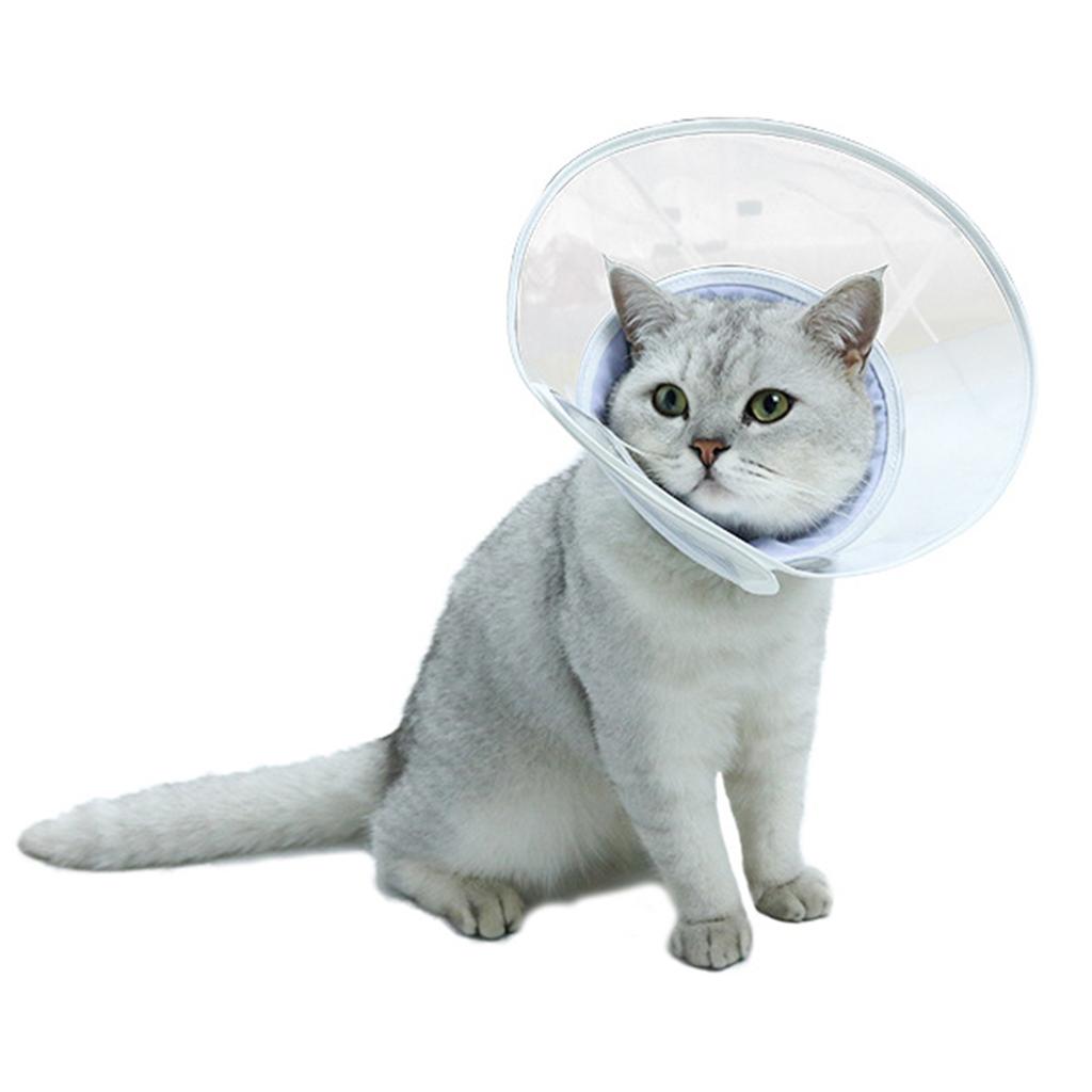 Soft Protective Pet Cat Recovery Collar Prevent Biting & Scratching