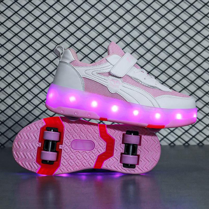 2025 New Children's Roller Skates for Boys and Girls Casual Outdoor Sports Shoes Gifts for Kids and Adults