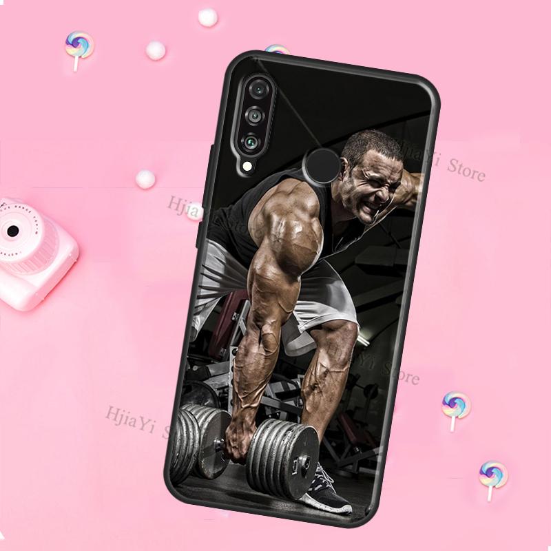 Bodybuilding Gym Fitness For Huawei Honor Magic 5 Lite X8 X9 X8a X9a 50 70 P20 P30 P40 P50 P60 Pro P Smart 2019 Case