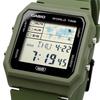 Casio World Time Digital Unisex Wristwatch LF-30W-3A Biomass Plastic Band Khaki Green