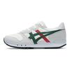 ONITSUKA TIGER Alvarado Retro Fabric Slip Resistant Durable Breathable Low Top Running Shoes Unisex Sneaker White Green Red 1183A507-101