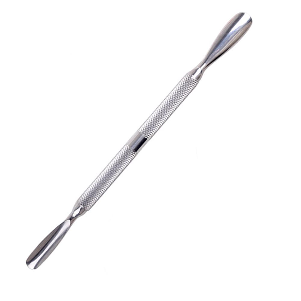 Spingicuticole in Acciaio Inossidabile Arcobaleno Pinzetta Lime per Unghie Rimozione Smalto Gel UV Cura Manicure Strumento Pulisci Solco