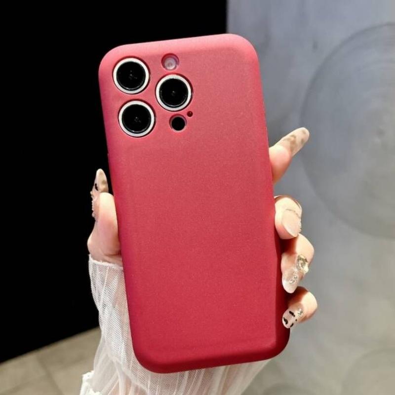 Matowe Silikonowe Płynne Miękkie Etui na Telefon w Kształcie Kostki Mydła Dla iPhone 16 15 14 Plus 13 12 Pro Max 11 Gładkie Odporne na Wstrząsy Pokrowiec