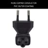 EU Power Conversion Adapter from EU4.0MM to IEC320 C5 Connection for Consumer Electronics