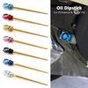Motorcycle Gear Oil Dipstick Tester Plug CNC Aluminum Accessories For Vespa Sprint Primavera 150 Sprint150 Primavera150