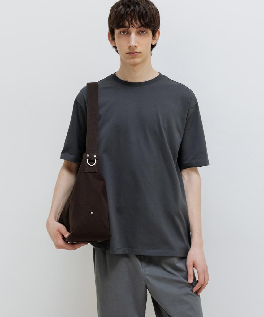 INSILENCE Supima Cotton Premium T-Shirt Dark Grey