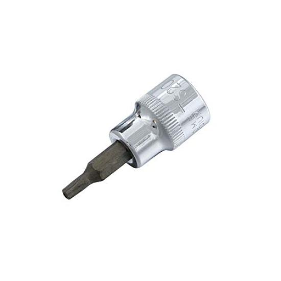 TS Bit Socket with Pro-Auto 3/8" Dr. Tamper-Proof Holes, TS20, TS-3820