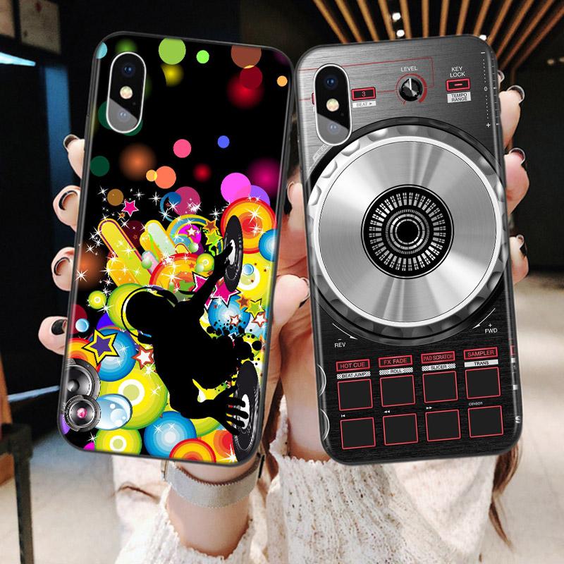 Ddj Dj Music Silicone Cover For Apple IPhone 12 Mini 11 Pro XS MAX XR X 8 7 6S 6 Plus 5S SE Phone Case